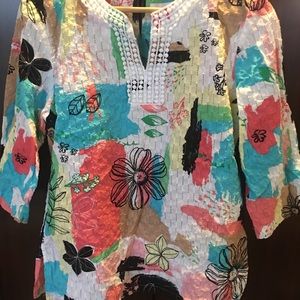 Alfred Dunner Women’s top size 8 100% cotton